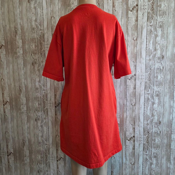 Women’s Nike Air Jordan Essentials T-Shirt Dress size M Orange - Picture 3 of 8